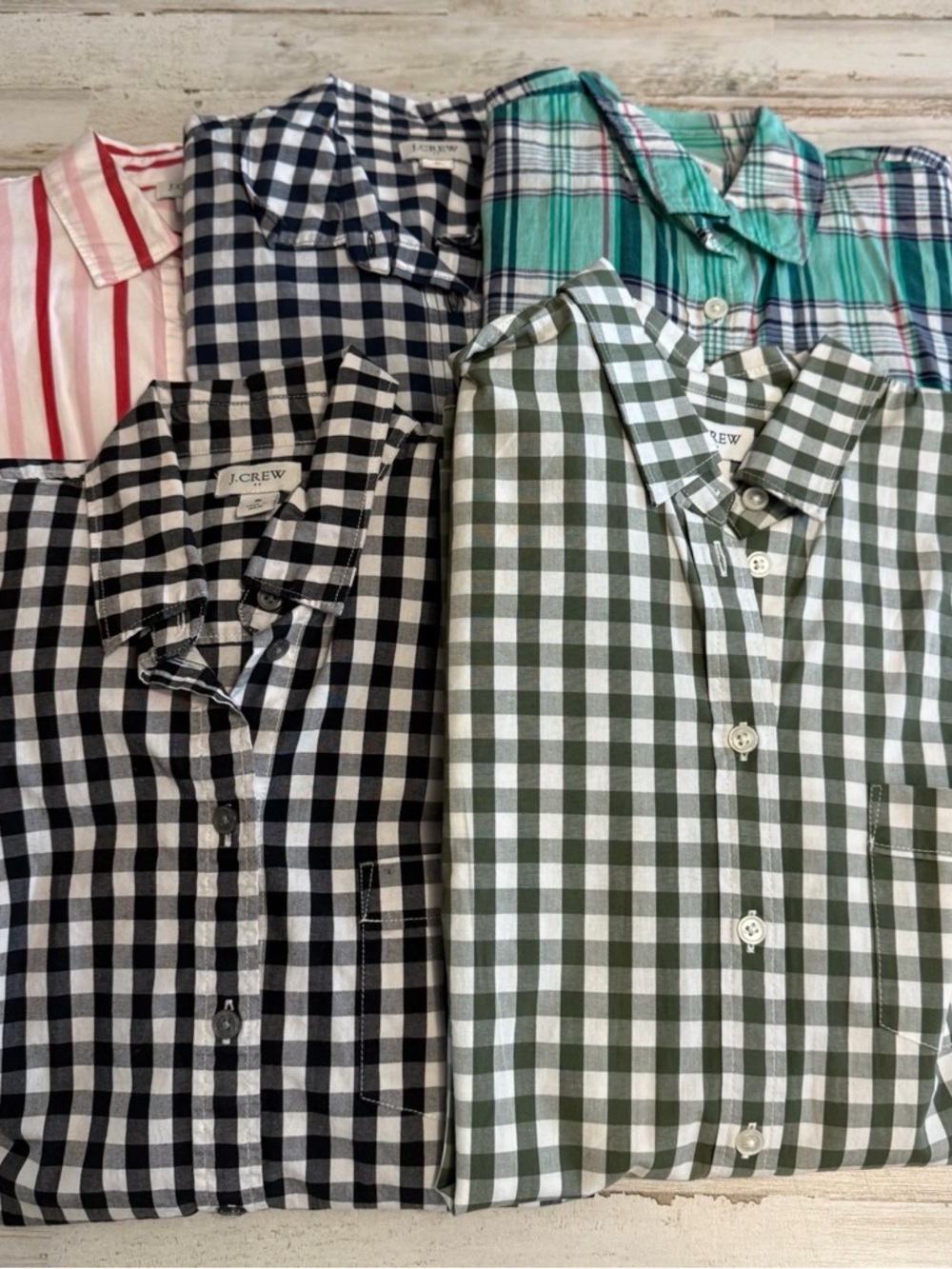 J. Crew Women’s Button Down Shirt Bundle Size Small